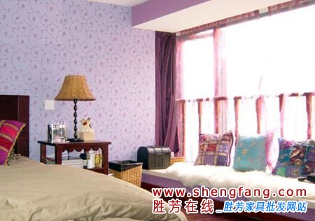 浪漫的飄窗 讓家更溫暖的感覺(jué)