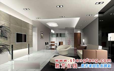 打造時尚的客廳吊頂效果