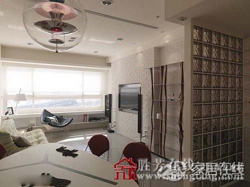 簡約時(shí)尚小戶型案例
