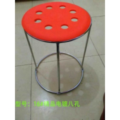 勝芳鐵腿凳子 大休閑凳 鋼筋凳批發(fā)  簡易家具 套凳 冠麟家具