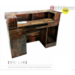 勝芳前臺(tái)桌批發(fā) 公司前臺(tái)  吧臺(tái) 板式前臺(tái)柜 儲(chǔ)物柜 辦公家具 板式家具 鳳陽家具