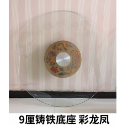勝芳轉(zhuǎn)盤批發(fā) 鋼化玻璃 轉(zhuǎn)盤  電動轉(zhuǎn)盤  挖洞玻璃 彩玻 噴漆 轉(zhuǎn)盤車 光輝家具