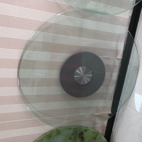 勝芳轉盤批發(fā) 鋼化玻璃 轉盤  電動轉盤  挖洞玻璃 彩玻 噴漆 轉盤車 光輝鋼化玻璃
