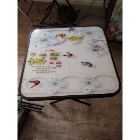 勝芳方圓桌批發(fā) 圓形簡(jiǎn)易折疊餐桌 正方形餐桌 酒店大圓桌 圓形折疊桌 小戶型家用折疊飯桌 玉振家具