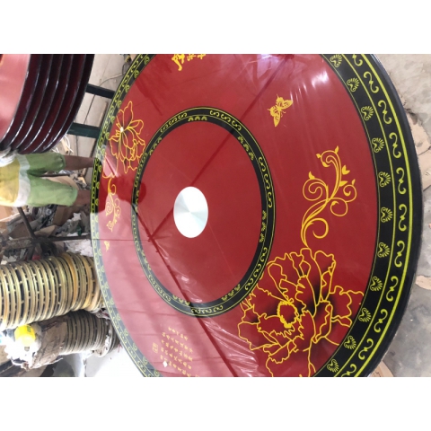勝芳轉盤批發(fā) 鋼化玻璃 轉盤  電動轉盤  挖洞玻璃 彩玻 噴漆 轉盤車 光輝鋼化玻璃