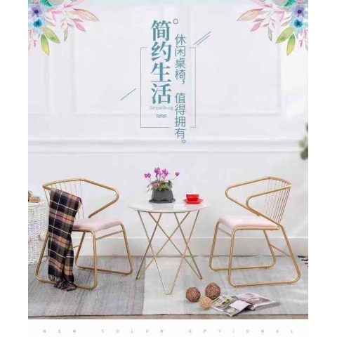 勝芳休閑輕奢桌椅批發(fā) 卡座 咖啡桌椅 網(wǎng)紅桌椅 酒店家具 洽談 接待桌椅 鈦金桌椅 北歐鈦金桌椅 岳明達家具（原誠連誠家具）
