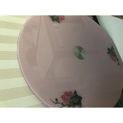 勝芳轉盤批發(fā) 鋼化玻璃 轉盤  電動轉盤  挖洞玻璃 彩玻 噴漆 轉盤車 光輝鋼化玻璃