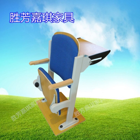 【嘉琪家具】軟包階梯教室排椅 聯(lián)排椅 階梯教室桌椅  學生排椅 課桌椅   禮堂椅  聯(lián)排椅