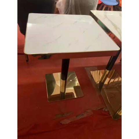 勝芳休閑輕奢桌椅批發(fā)，咖啡桌椅，網(wǎng)紅桌椅，洽談，接待桌椅，鈦金桌椅，北歐鈦金桌椅，可來樣定做，翰森家具廠歡迎你