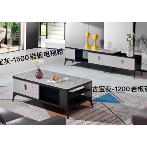 勝芳茶幾電視柜批發(fā) 巖板茶幾 巖板電視柜 輕奢簡(jiǎn)約現(xiàn)代時(shí)尚客廳家具 小戶型客廳家用 茶幾電視柜 冠榮家具
