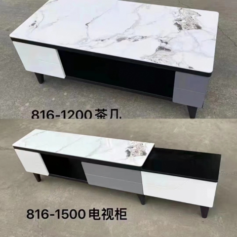 勝芳茶幾電視柜批發(fā)，巖板茶幾電視柜，玻璃茶幾電視柜，板式茶幾電視柜，輕奢家具，時尚家具，客廳家具，歐式家具，組合家具，冠榮家具！