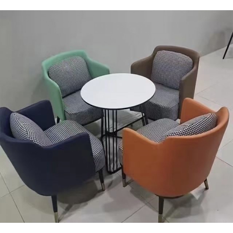 勝芳家具批發(fā)廠家，卡座，巖板桌，酒店桌椅，休閑椅，洽談桌椅，接待桌椅，咖啡桌椅組合  咖啡臺(tái)  小圓桌  三件套會(huì)客桌椅簡(jiǎn)約現(xiàn)代時(shí)尚  鑫鵬酒店家具