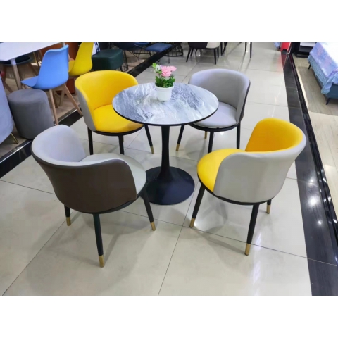 勝芳家具批發(fā)廠家，卡座，巖板桌，酒店桌椅，休閑椅，洽談桌椅，接待桌椅，咖啡桌椅組合  咖啡臺  小圓桌  三件套會客桌椅簡約現(xiàn)代時尚  鑫鵬酒店家具