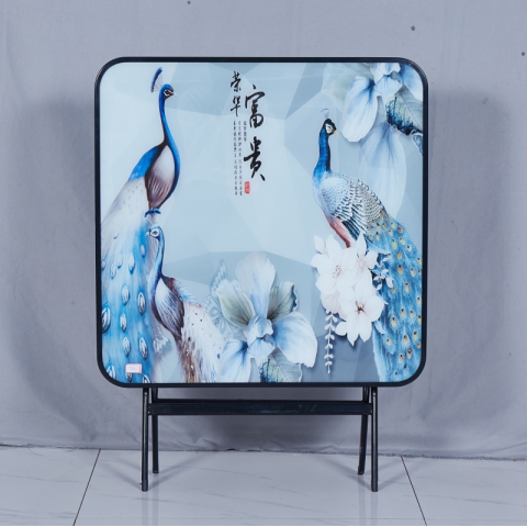 勝芳折疊桌批發(fā) 3D玻璃面飯桌 餐桌 家用簡(jiǎn)易圓桌 輕奢圓桌 輕奢方桌 吃飯桌 戶(hù)外便攜擺攤折疊桌 租房小戶(hù)型方桌子 玻璃桌 玉振家具