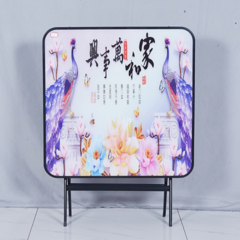 勝芳折疊桌批發(fā) 3D玻璃面飯桌 餐桌 家用簡易圓桌 輕奢圓桌 輕奢方桌 吃飯桌 戶外便攜擺攤折疊桌 租房小戶型方桌子 玻璃桌 玉振家具