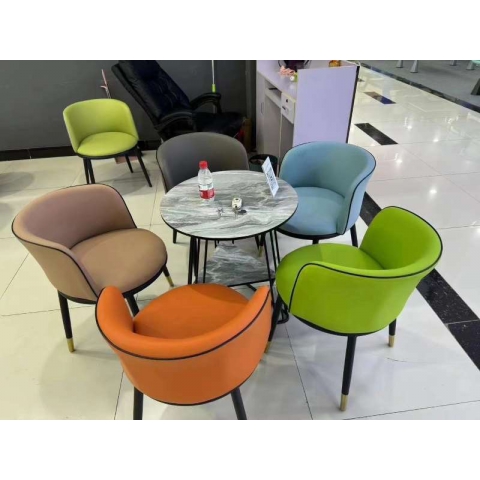 勝芳家具批發(fā)廠家，卡座，巖板桌，酒店桌椅，休閑椅，洽談桌椅，接待桌椅，咖啡桌椅組合  咖啡臺(tái)  小圓桌  三件套會(huì)客桌椅簡(jiǎn)約現(xiàn)代時(shí)尚  漫麗家具