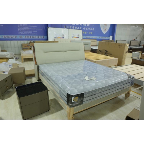 勝芳床鋪批發(fā) 雙人床 實木床 木質(zhì)雙人床 雙人板床 臥室家具 壹品家具