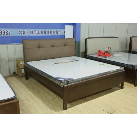 勝芳床鋪批發(fā) 雙人床 實木床 木質(zhì)雙人床 雙人板床 臥室家具 壹品家具