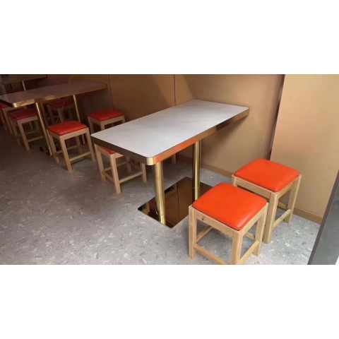 勝芳酒店家具 長條桌 酒店長條桌 快餐桌 巖板桌 酒店椅 快餐椅 酒店桌 桌子 酒店餐桌 丹林家具