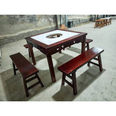 勝芳原生態(tài)火燒木家具批發(fā)  大圓桌 火鍋?zhàn)?主題酒店桌椅 實(shí)木餐桌餐椅批發(fā) 桌面 戶外實(shí)木餐桌椅 原生態(tài)酒店家具 酒店家具 和合家具
