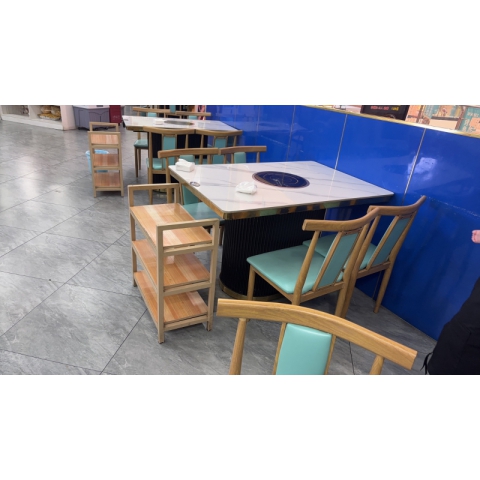 勝芳茶簡約 橡木桌，餐桌，餐椅系列 卓然家具