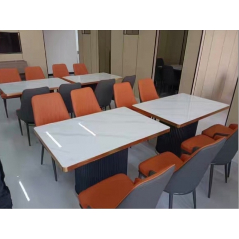 勝芳酒店家具批發(fā) 長條桌 快餐桌 巖板餐桌 方桌 鑫尚誠酒店家具