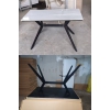 勝芳家具批發(fā) 巖板桌  快餐桌 椅子 桌子 鋼木家具 餐廳家具  宏運(yùn)家具