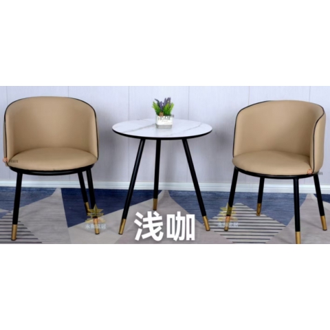 勝芳家具批發(fā)廠家，卡座，巖板桌，酒店桌椅，休閑椅，洽談桌椅，接待桌椅，咖啡桌椅組合  咖啡臺  小圓桌  三件套會(huì)客桌椅簡約現(xiàn)代時(shí)尚  漫麗家具