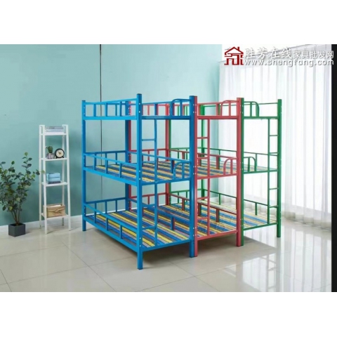 勝芳上下床，單人床批發(fā)華昌家具