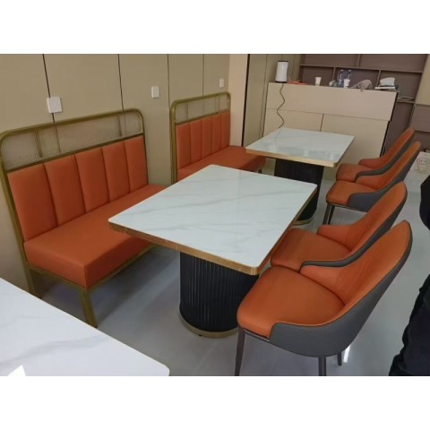 勝芳巖板方桌批發(fā) 快餐桌 飯店桌椅 酒店餐桌 長桌  方桌 全程酒店家具