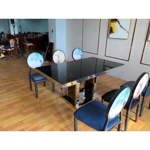 勝芳巖板方桌批發(fā) 快餐桌 飯店桌椅 酒店餐桌 長桌  方桌 全程酒店家具