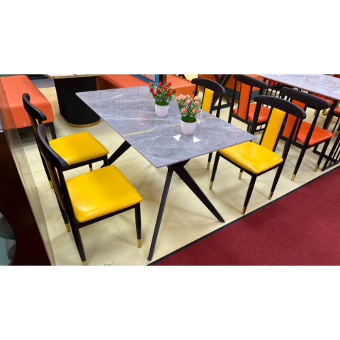 勝芳家具批發(fā) 飯店桌椅 餐飲桌椅 快餐桌椅 餐桌餐椅 巖板餐桌 飯店椅子 餐廳桌椅 普沃達(dá)家具