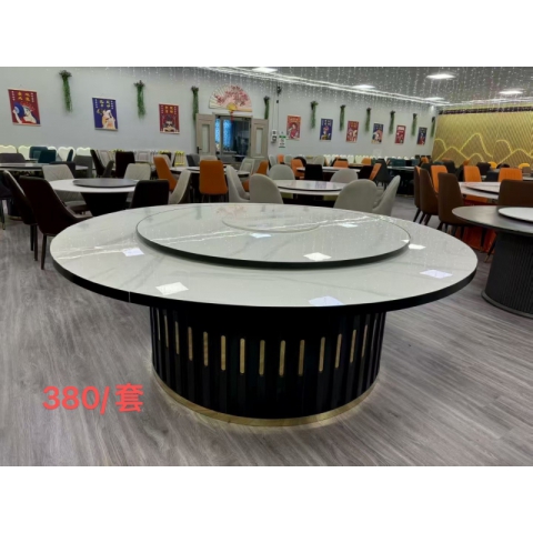 勝芳家具批發(fā) 飯店桌子 巖板餐桌 巖板圓桌 巖板手動(dòng)桌 巖板轉(zhuǎn)盤桌 餐廳桌子 包廂餐桌 大圓桌 普沃達(dá)家具