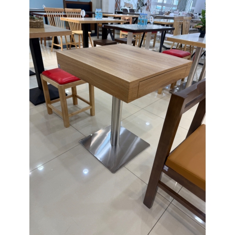 勝芳快餐桌批發(fā) 咖啡臺批發(fā) 實(shí)木餐飲桌  定制餐廳實(shí)木商用桌 鋼木餐桌 洽談桌 方桌 恒玖家具